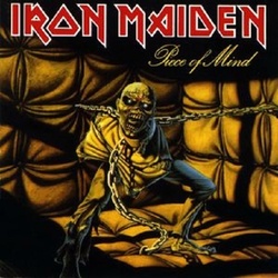 Iron Maiden Piece Of Mind reissue 180gm vinyl LP gatefold