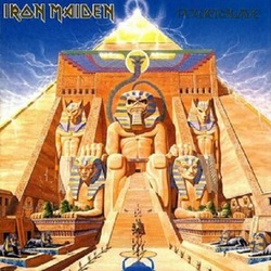 Iron Maiden Powerslave remastered reissue 180gm vinyl LP DINGED/CREASED SLEEVES