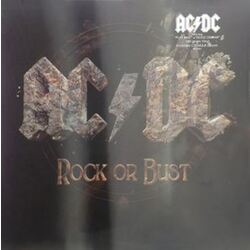 AC/DC Rock Or Bust With vinyl LP + CD in lenticular sleeve