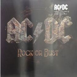 AC/DC Rock Or Bust With vinyl LP + CD in lenticular sleeve