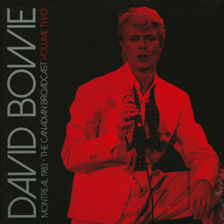 David Bowie Montreal 1983 The Canadian Broadcast Vol. 2 vinyl 2 LP