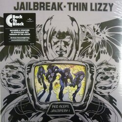 Thin Lizzy Jailbreak Back To Black 180gm vinyl LP download die-cut sleeve