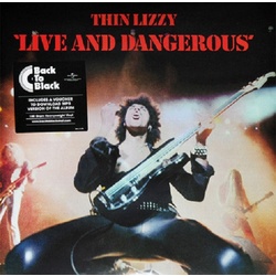 Thin Lizzy Live And Dangerous vinyl 2 LP + download, gatefold
