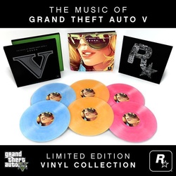V/A Music Grand Theft Auto V limited coloured 6 LP box set/litho