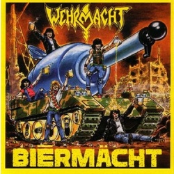 Wehrmacht Biermacht reissue splatter colour vinyl LP NEW in plastic sleeve                                                        