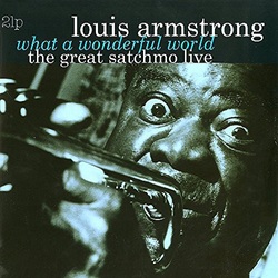 Louis Armstrong Wonderful World: The Great Satchmo Live vinyl 2 LP