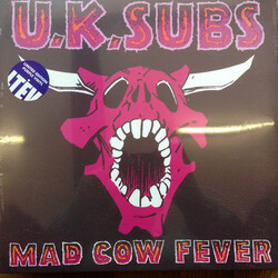 UK Subs Mad Cow Fever RSD reissue PURPLE vinyl LP gatefold sleeve 