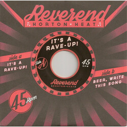 Reverend Horton Heat It's A Rave-Up / Beer, Write This Song RSD RED vinyl 7" + d/load