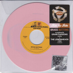 Gram Parsons / The Lemonheads ‎Brass Buttons RSD PINK vinyl 7"