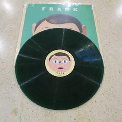 Stephen Rennicks Frank RSD limited (1300) green vinyl LP + mask SEAMSPLIT & MISSING MASK