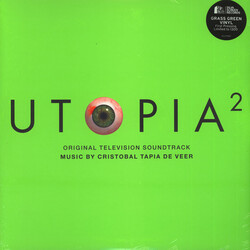 Utopia S2 TV soundtrack Cristobal Tapia De Veer GREEN vinyl 2 LP gatefold 