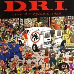 D.R.I. Live At CBGB's 1984 RSD limited edition vinyl LP 