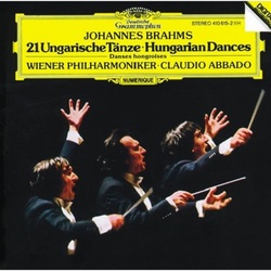 Brahms 21 Hungarian Dances Wiener Philharmoniker Claudio Abbado 180gm vinyl LP 