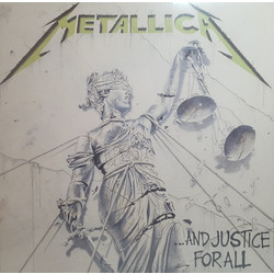 Metallica And Justice For All vinyl EU 2 LP +download DINGED/CREASED SLEEVE