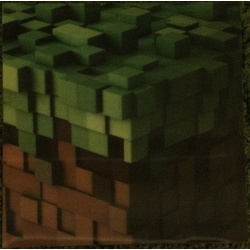 C418 Minecraft Volume Alpha limited green vinyl LP in 3D lenticular sleeve