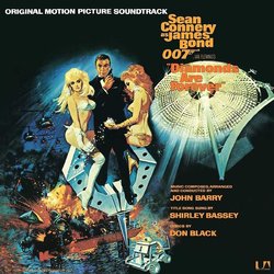 Bond Diamonds Are Forever soundtrack James Barry reissue 180gm vinyl LP 