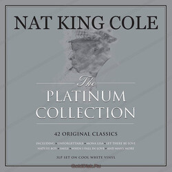 Nat King Cole The Platinum Collection WHITE VINYL 3 LP gatefold