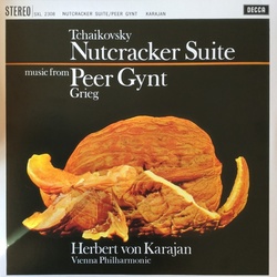 Nutcracker Suite, Music From Peer Gynt Karajan Vienna Phil 180gm vinyl LP 