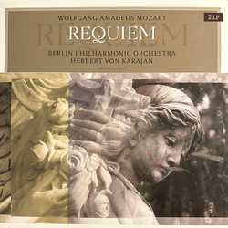Wolfgang Amadeus Mozart / Herbert von Karajan Requiem In D Minor K626 VINYL 2 LP