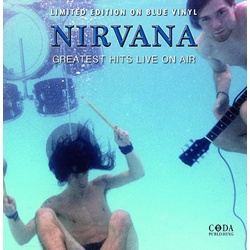 Nirvana Greatest Hits Live On Air limited BLUE vinyl LP