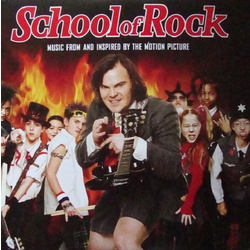 School Of Rock soundtrack limited RED/YELLOW vinyl 2 LP