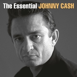 Johnny Cash The Essential Johnny Cash vinyl 2 LP CREASED SLEEVE