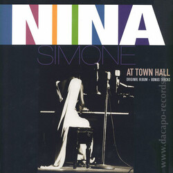 Nina Simone At Town Hall reissue 180gm STEREO vinyl LP
