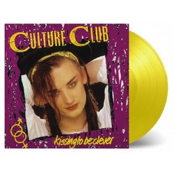 Culture Club Kissing To Be Clever MOV 180gm YELLOW vinyl LP