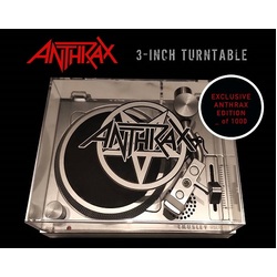 Anthrax Anthrax Crosley 3 inch RSD Turntable vinyl ACC RSD 2021 drop 2