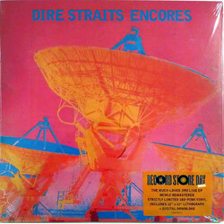 Dire Straits Encores Live RSD HOT PINK VINYL LP