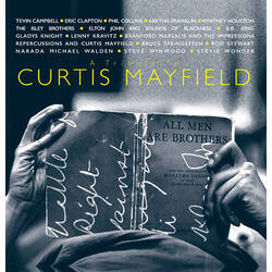 Various Artists Tribute To Curtis Mayfield RSD ltd BLUE GREY MIX vinyl 2 LP