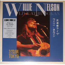 Willie Nelson Live At Budokan VINYL 2LP RSD Black Friday 2022