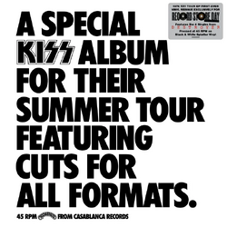 KISS 1976 Special KISS Tour EP VINYL 12INCH - BLACK AND WHITE SPLATTER RSD 2026 UPDATE 090226