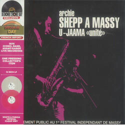 Archie Shepp À Massy - U-Jaama "Unité" Vinyl 2 LP