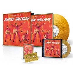 Johnny Hallyday La Coffret D'Or GOLD VINYL LP / CD / CASSETTE TAPE RSD 2024 [update 19/2/24]