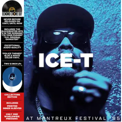 Ice T Live At The Miles Davis Hall - Montreux 1995 POLICE THEME BLUE/WHITE VINYL LP NEW ARTWORK RSD 2025 UPDATED 16/2/2025
