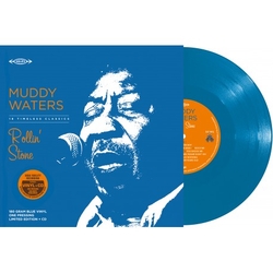 Muddy Waters Rollin' Stone 180GM BLUE Vinyl LP + CD RSD 2025 UPDATED 16/2/2025