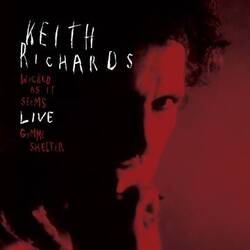 Keith Richards Wicked As It Seems / Gimme Shelter live RSD RED VINYL 7"