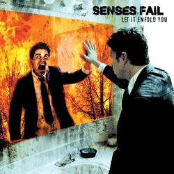 Senses Fail Let It Enfold You ORANGE MARBLE vinyl LP RSD 2021 drop 2 DINGED/CREASED SLEEVE