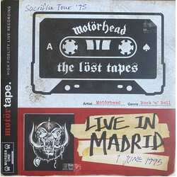 Motorhead The Lost Tapes Vol 1 Live In Madrid 1995 RSD 2021 RED Vinyl 2 LP
