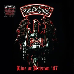 Motorhead Live At Brixton '87 VINYL LP - COLOURED RED BLACK FRIDAY RSD 2025