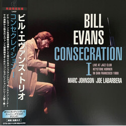Bill Evans Consecration 1 BLACK VINYL LP RSD 2024 [update 26/4/2024]