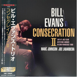 Bill Evans Consecration 2 BLACK VINYL LP RSD 2024 [update 26/4/2024]