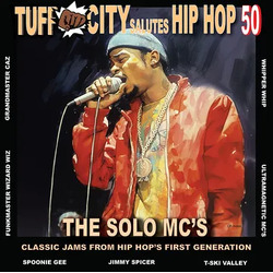 Various Artists Tuff City Salutes Hip Hop 50: The Solo Mcs HALF RED/HALF YELLOW VINYL 7INCH RSD BLACK FRIDAY 2023