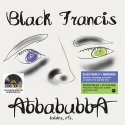 Black Francis Abbabubba Black and White Split Vinyl LP RSD 2021 Drop 1