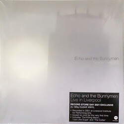 Echo & The Bunnymen Live In Liverpool Clear vinyl 2 LP RSD 2021 drop 1
