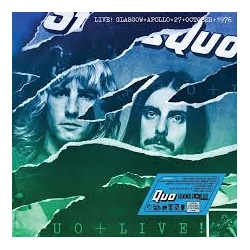 Status Quo Live In Glasgow 27th October 1976 Night 1 (140g Ticket Stub Mint and Blue vinyl) RSD 2025) VINYL 2 LP RSD 2025 - UPDATED 9/2/2025 UK