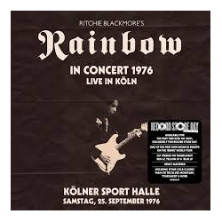 Ritchie Blackmore's Rainbow Live From Koln 1976 VINYL LP - COLOURED TRANSLUCENT RED YELLOW BLUE RSD 2026