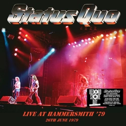 Status Quo Live In Hammersmith 1979 VINYL 2LP - COLOURED TRANSLUCENT RED RSD 2026 UPDATE 090226