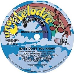 Bobbi Humphrey Baby Don't You Know Vinyl 12" RSD 2022